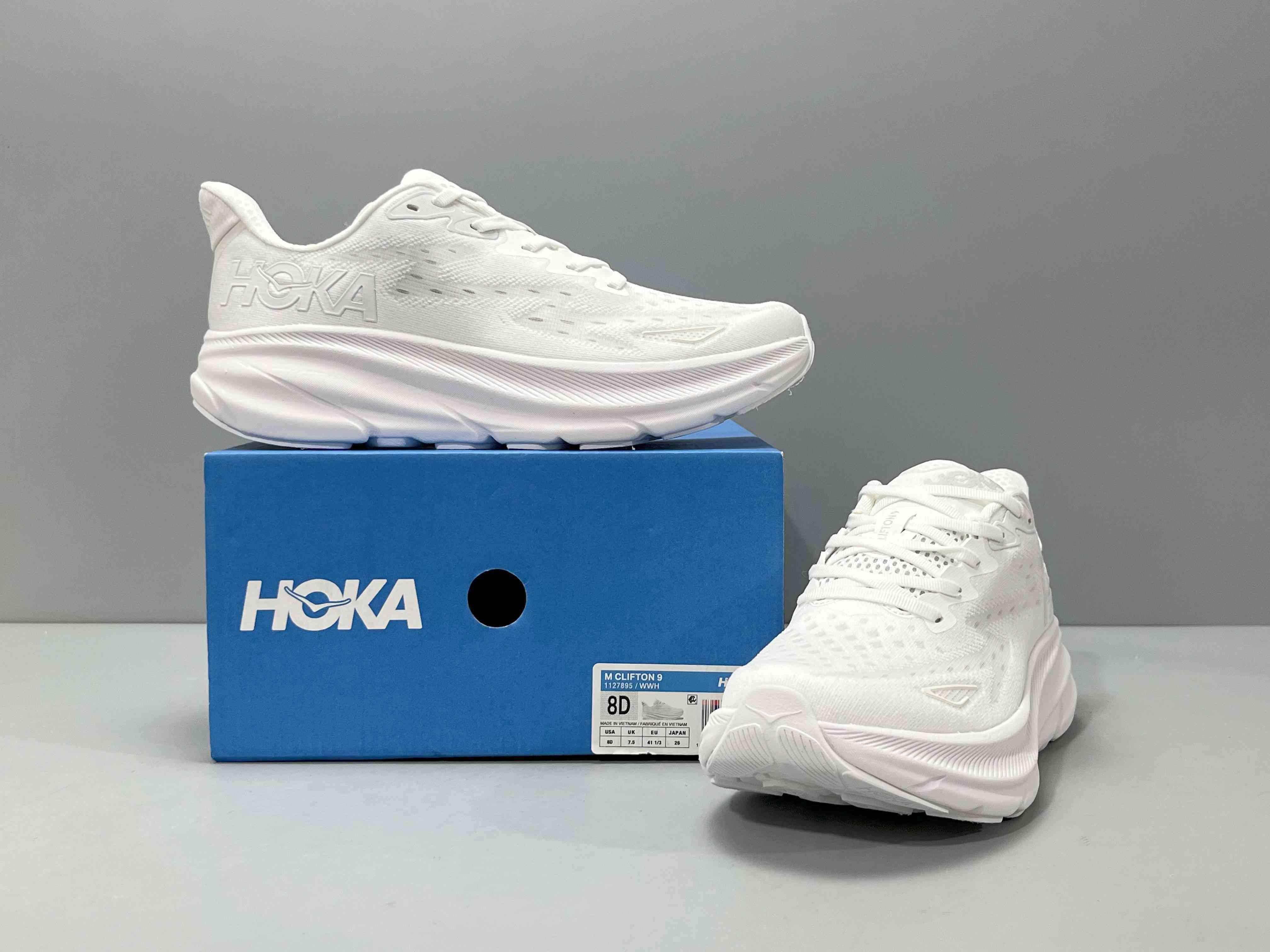 Hoka One One Clifton 9 'White'