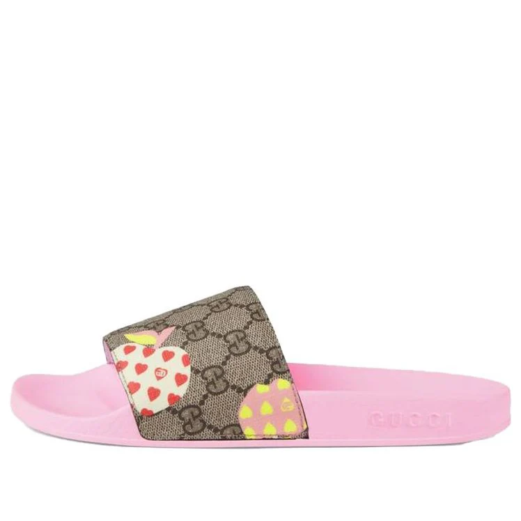 WMNS) Gucci Slide Les Pommes Slide Sandal 'Light pink' 664213-22K00-8919