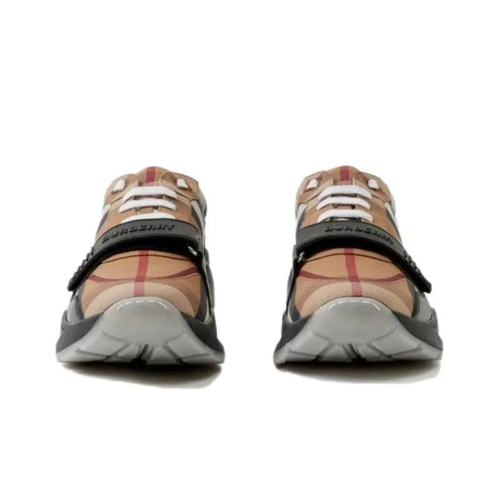 Burberry Ramsey Check Sneakers Birch Brown
