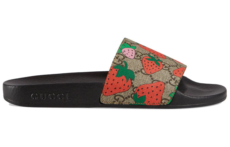 WMNS) Gucci Slide 'Strawberry' 408508-G2200