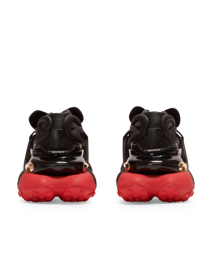 Unicorn low-top trainers in neoprene and leather
