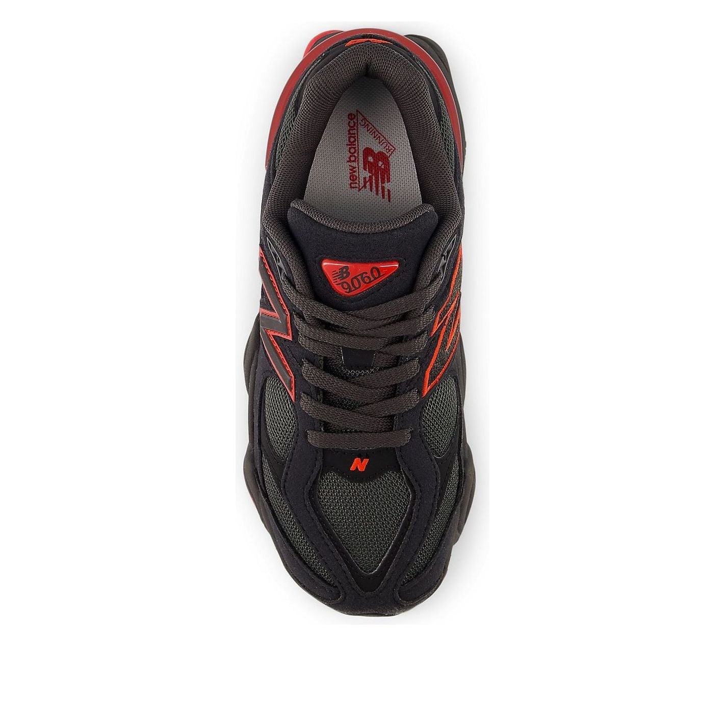 (GS) New Balance 9060 'Black Red' GC9060JR