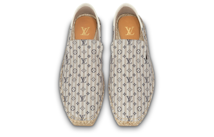 LOUIS VUITTON Bidart Espadrille Shoes 'Beige Monogram' 1ABFR6