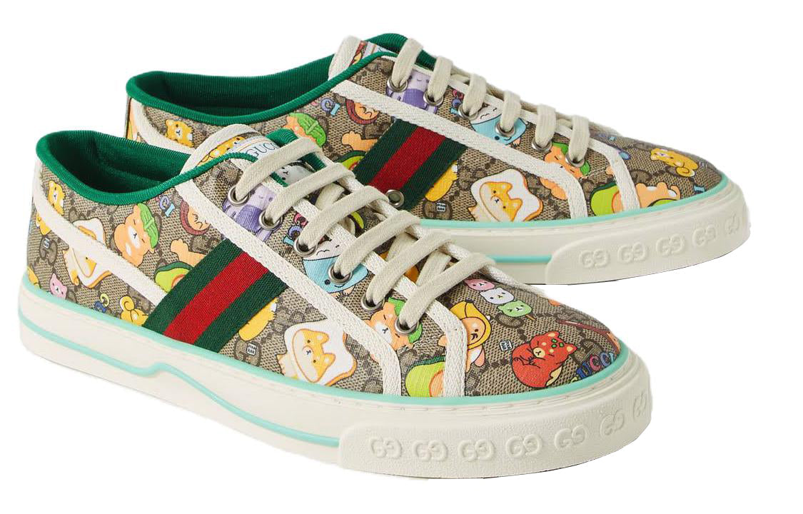(WMNS) Gucci x Pikarar Tennis 1977 Shoes 'Animal Print' 737503-FABOQ-8941