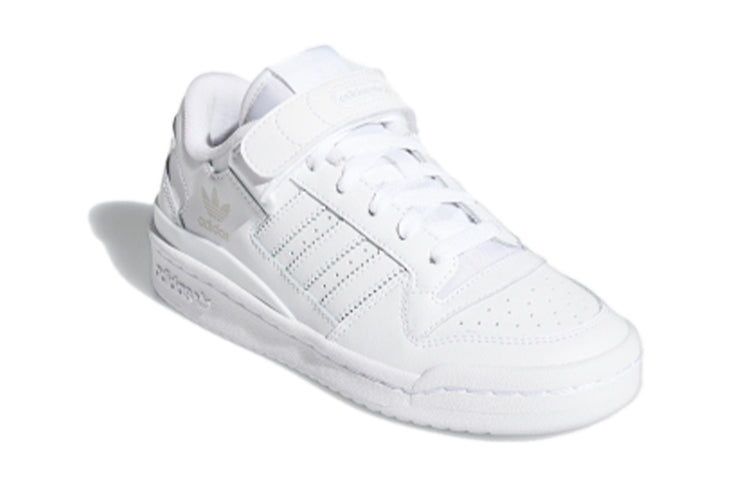 (GS) adidas Forum Low J 'Triple White' FY7973