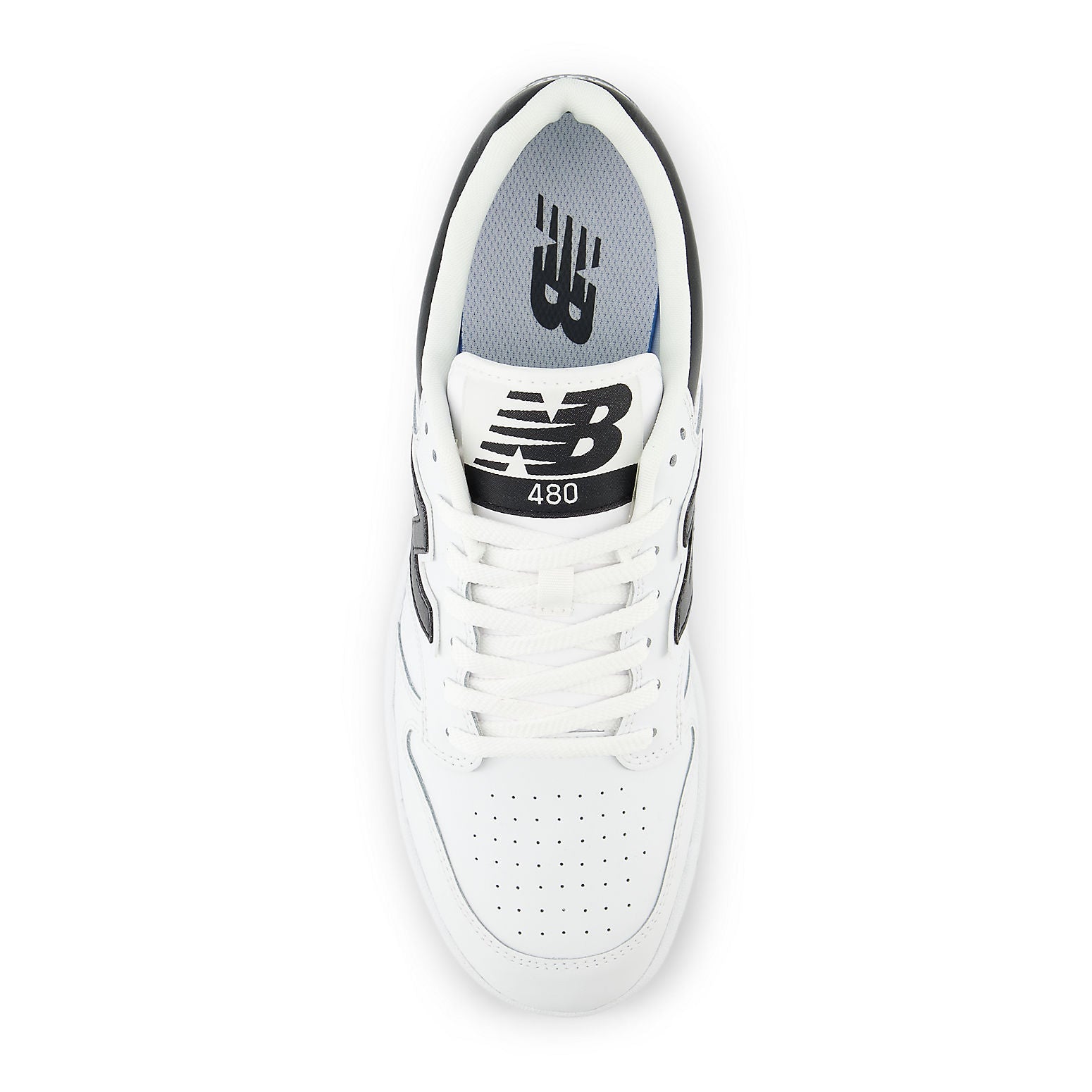 New Balance 480 Shoes 'White Black' BB480LBK
