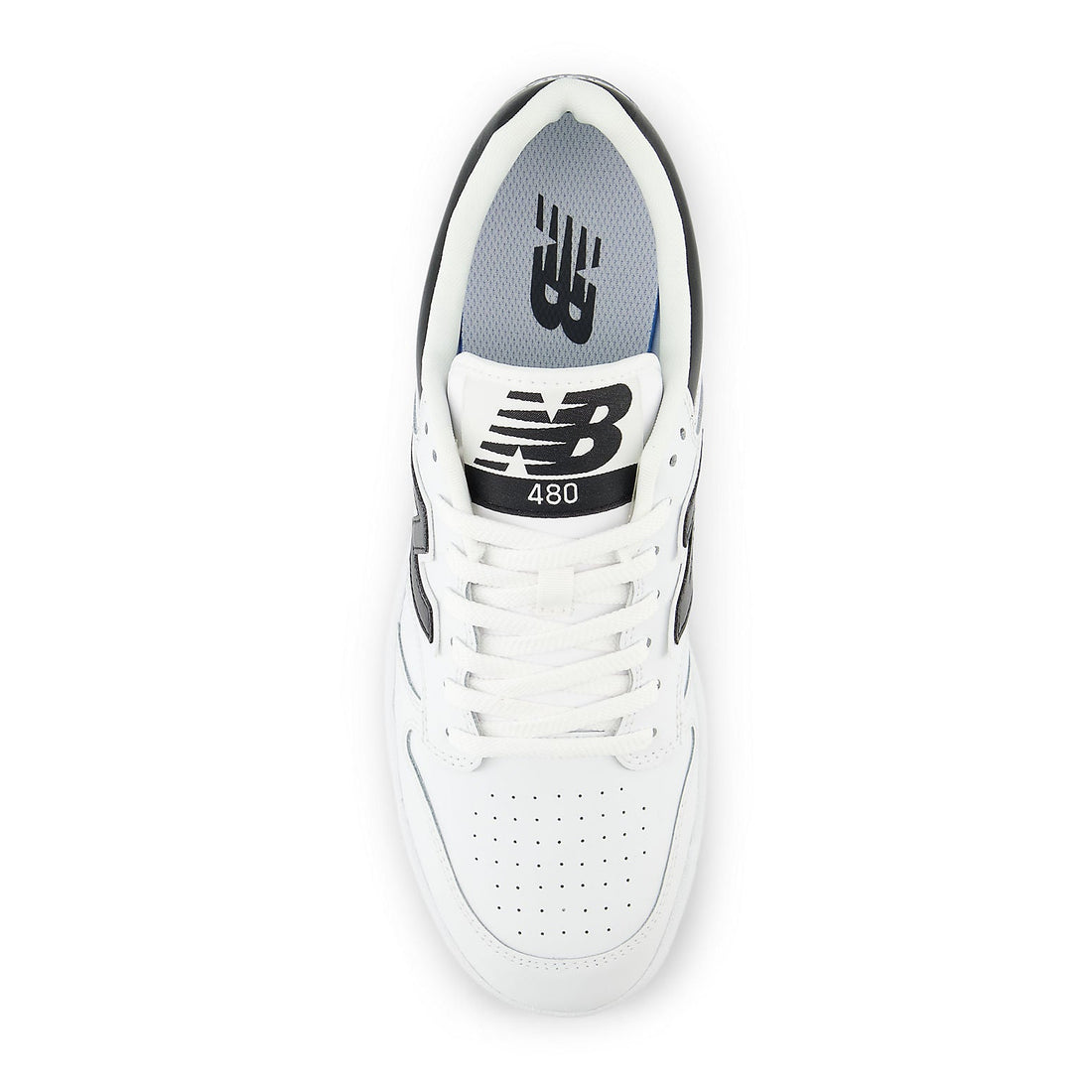 New Balance 480 Shoes 'White Black' BB480LBK