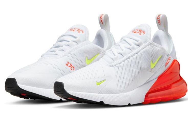 (WMNS) Nike Air Max 270 'White Bright Crimson Volt' AH6789-114
