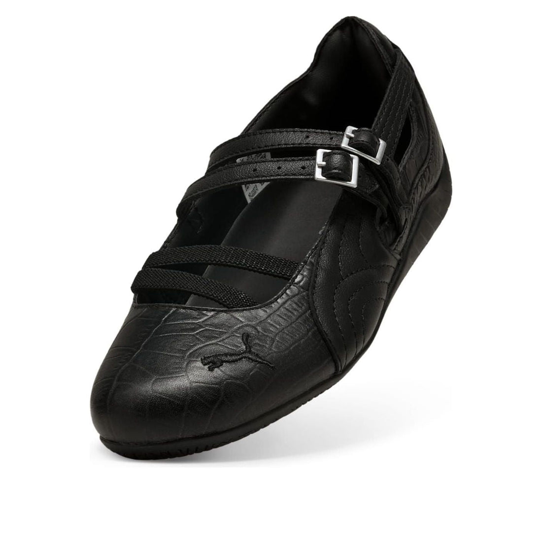 (WMNS) PUMA Speedcat Ballet 'Croc Print Black' 405327-01