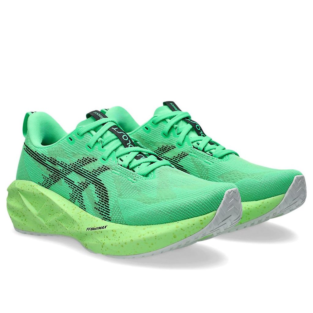 (WMNS) ASICS Novablast 5 'Ekiden Vital Green Black' 1012B991-300