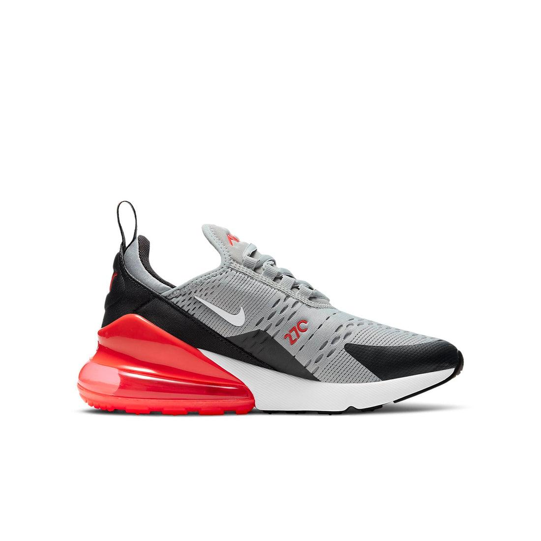 (GS) Nike Air Max 270 'Light Smoke Grey Crimson' 943345-022