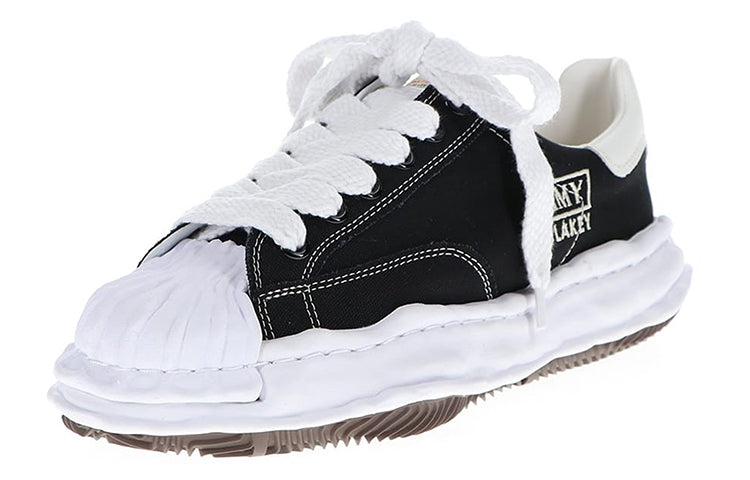 Maison MIHARA YASUHIRO BLAKEY OG Sole Canvas Low-top Sneaker 'Black' A08FW735-BLK