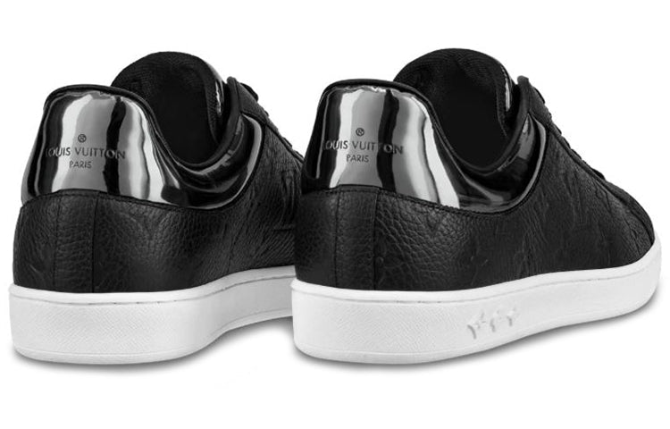 LOUIS VUITTON Luxembourg Sneakers 'Black Logo Monogram' 1A80XZ