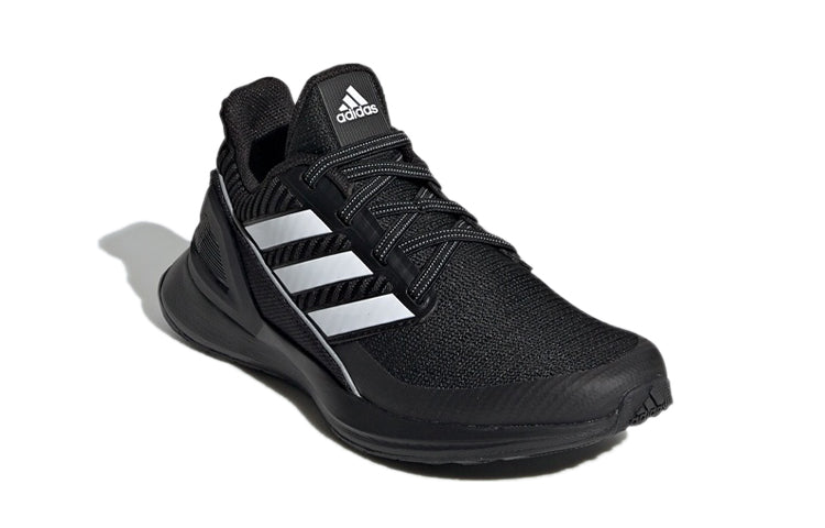 (GS) adidas RapidaRun Knit EL C 'Core Black' EE7639