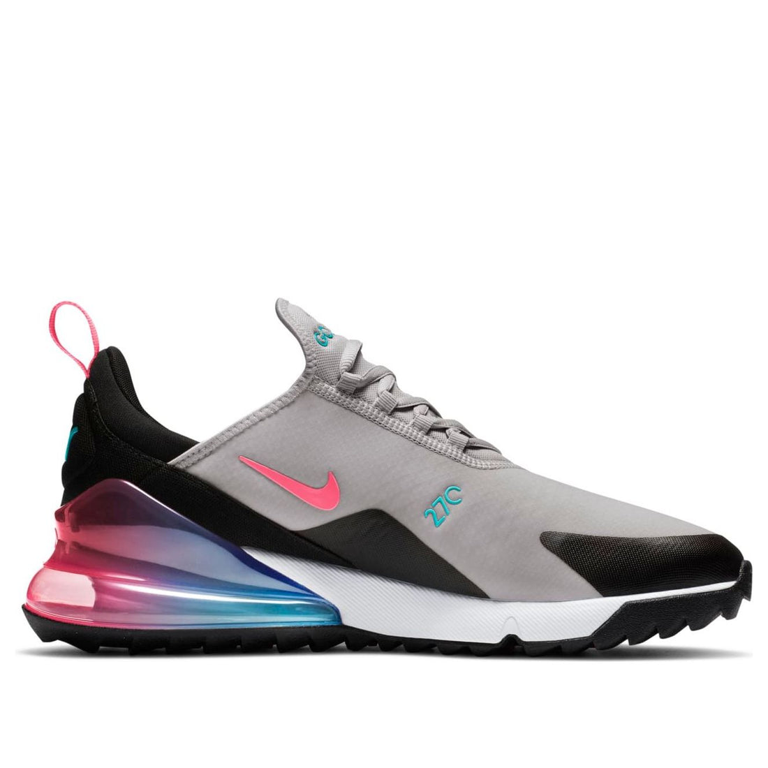 Nike Air Max 270 Golf 'Atmosphere Grey Hot Punch' CK6483-024