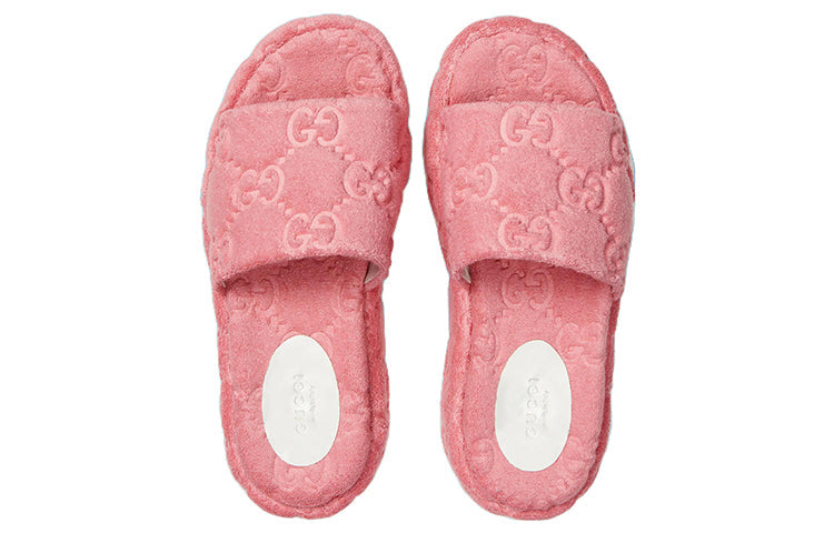 (WMNS) Gucci GG Platform Sandal 'Wild Rose' 700599-U2O00-5815 #