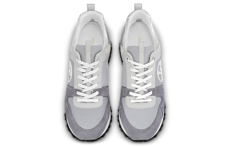 (WMNS) LOUIS VUITTON Run Away Sneakers 'Grey Mesh with Logo' 1ABW54
