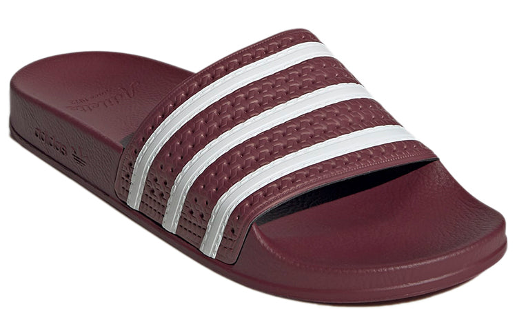 adidas Adilette Slides 'Quiet Crimson' GY1308