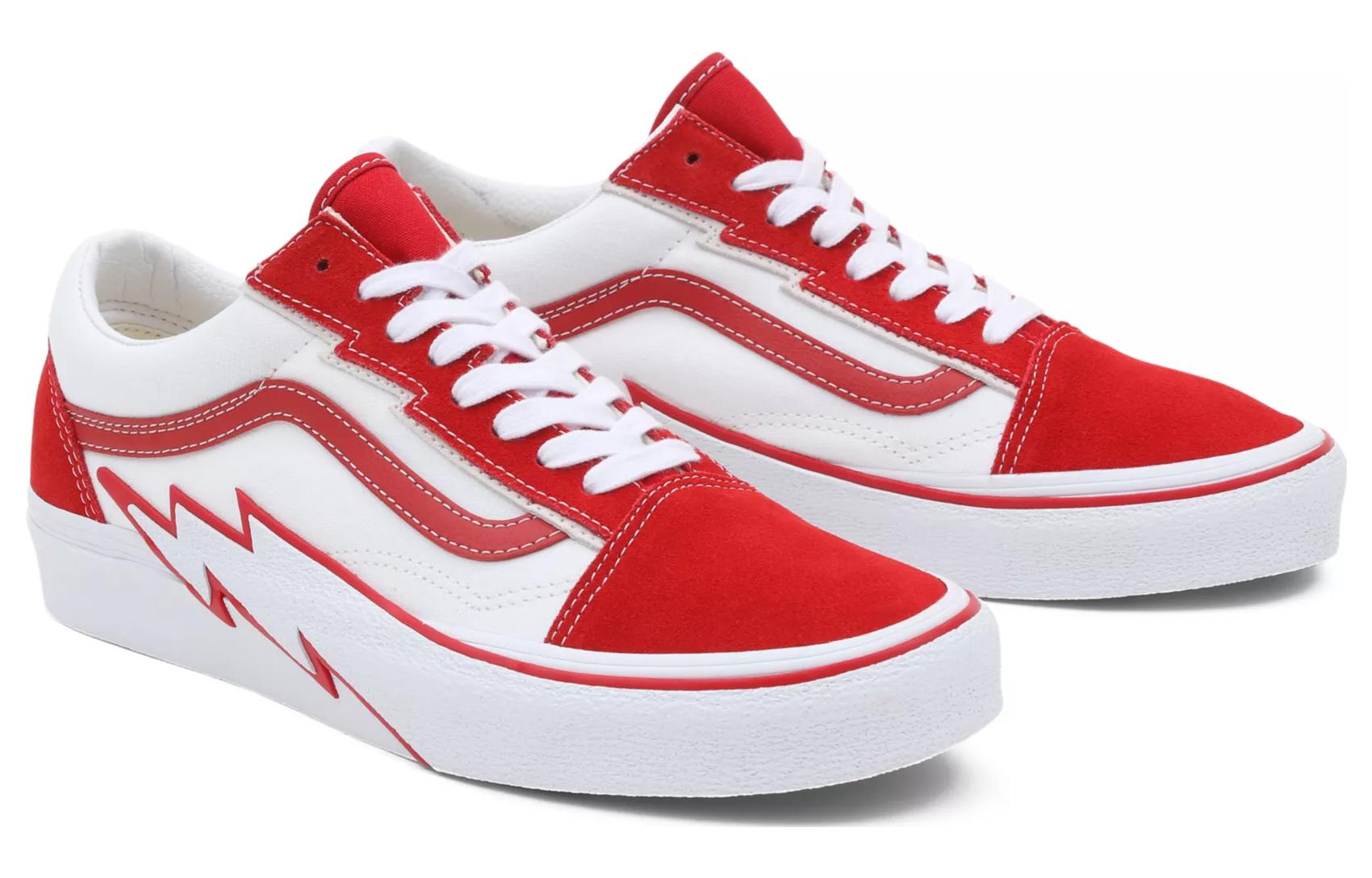 Vans Old Skool 2-Tone Bolt 'White Red' VN0009Q56RT