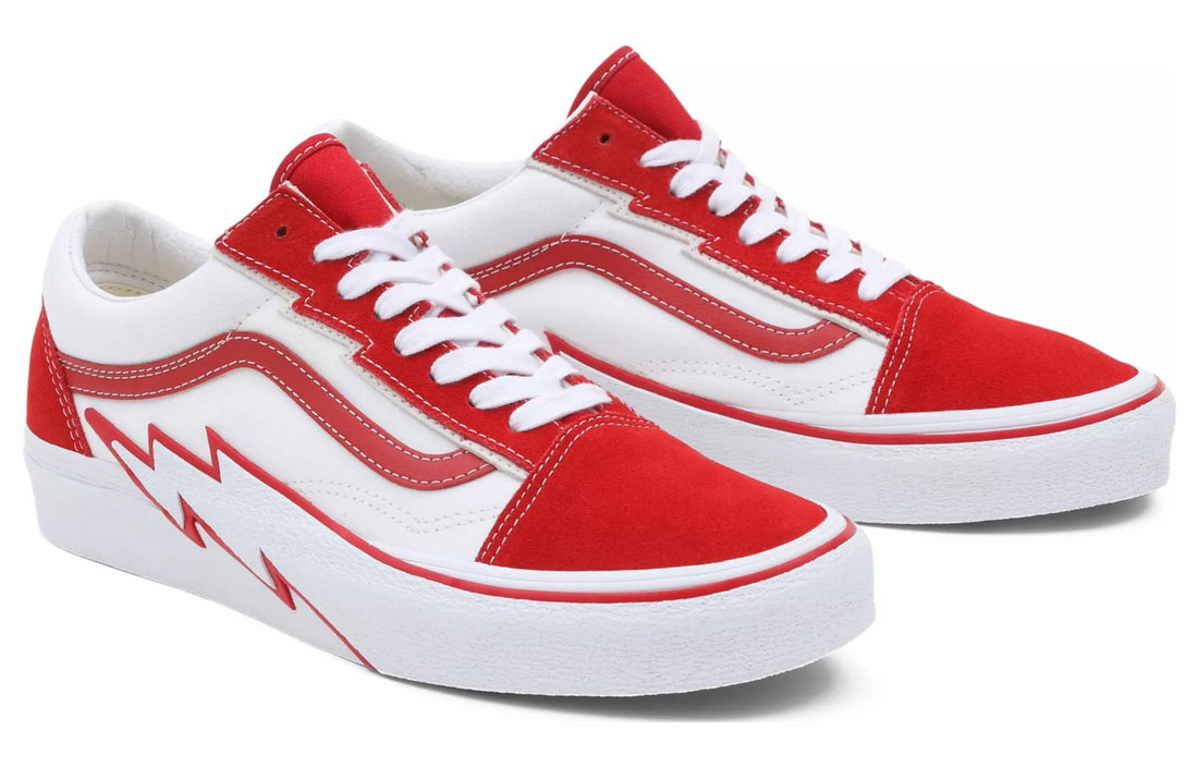Vans Old Skool 2-Tone Bolt 'White Red' VN0009Q56RT