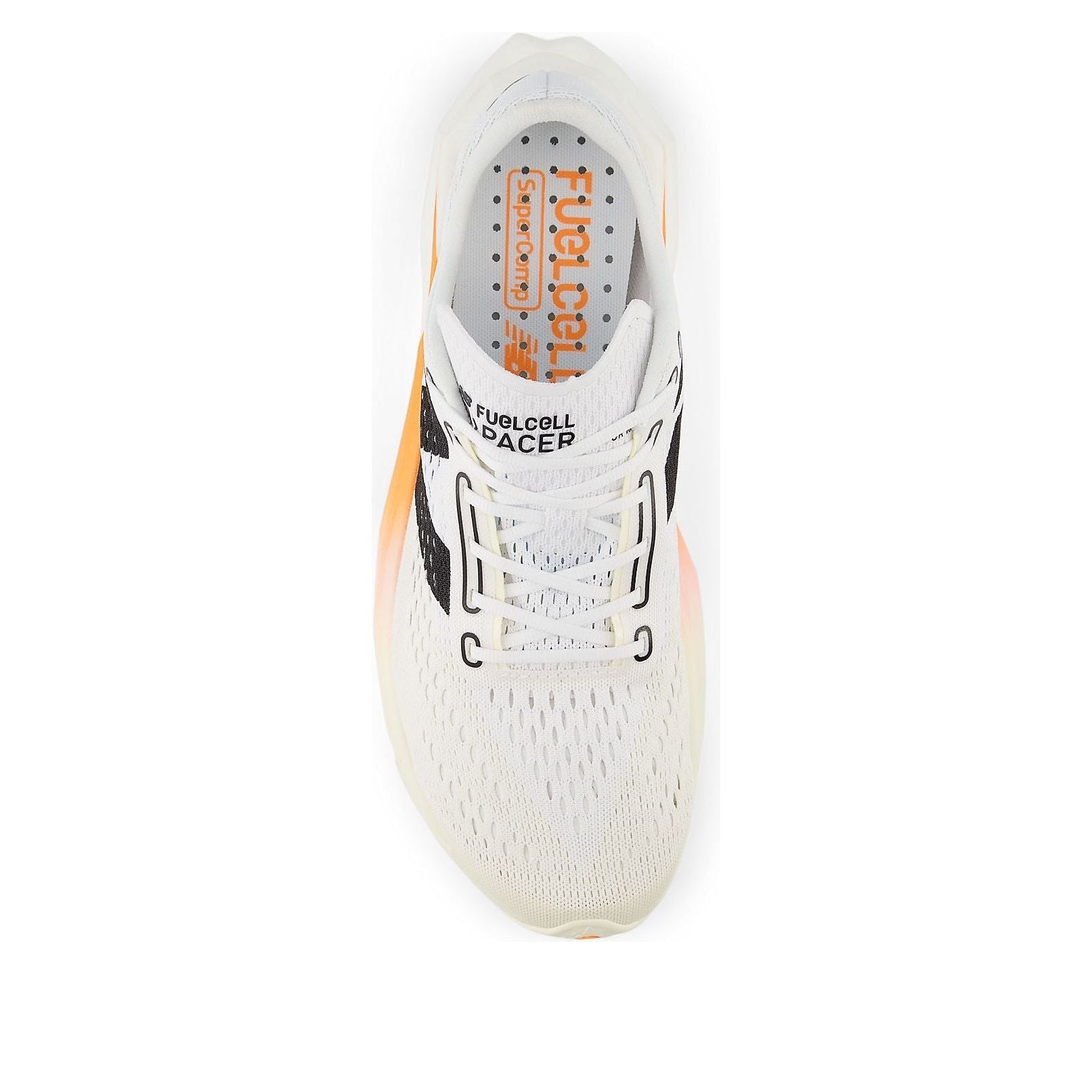 New Balance FuelCell SuperComp Pacer v2 'Hot Mango White' MFCRRCH2