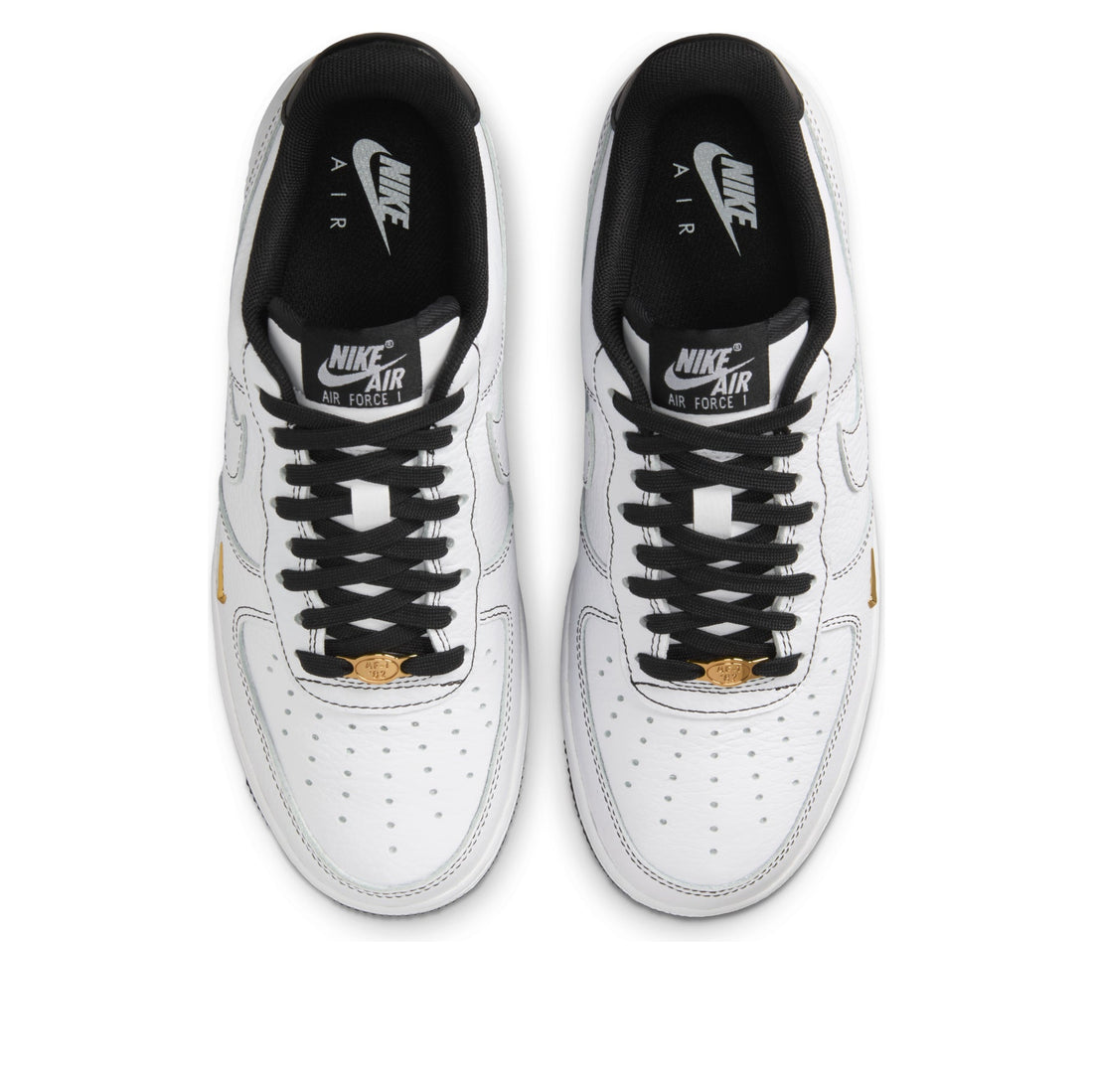 (WMNS) Nike Air Force 1 '07 Mini Jewel 'White Black Gold' IB6543-101