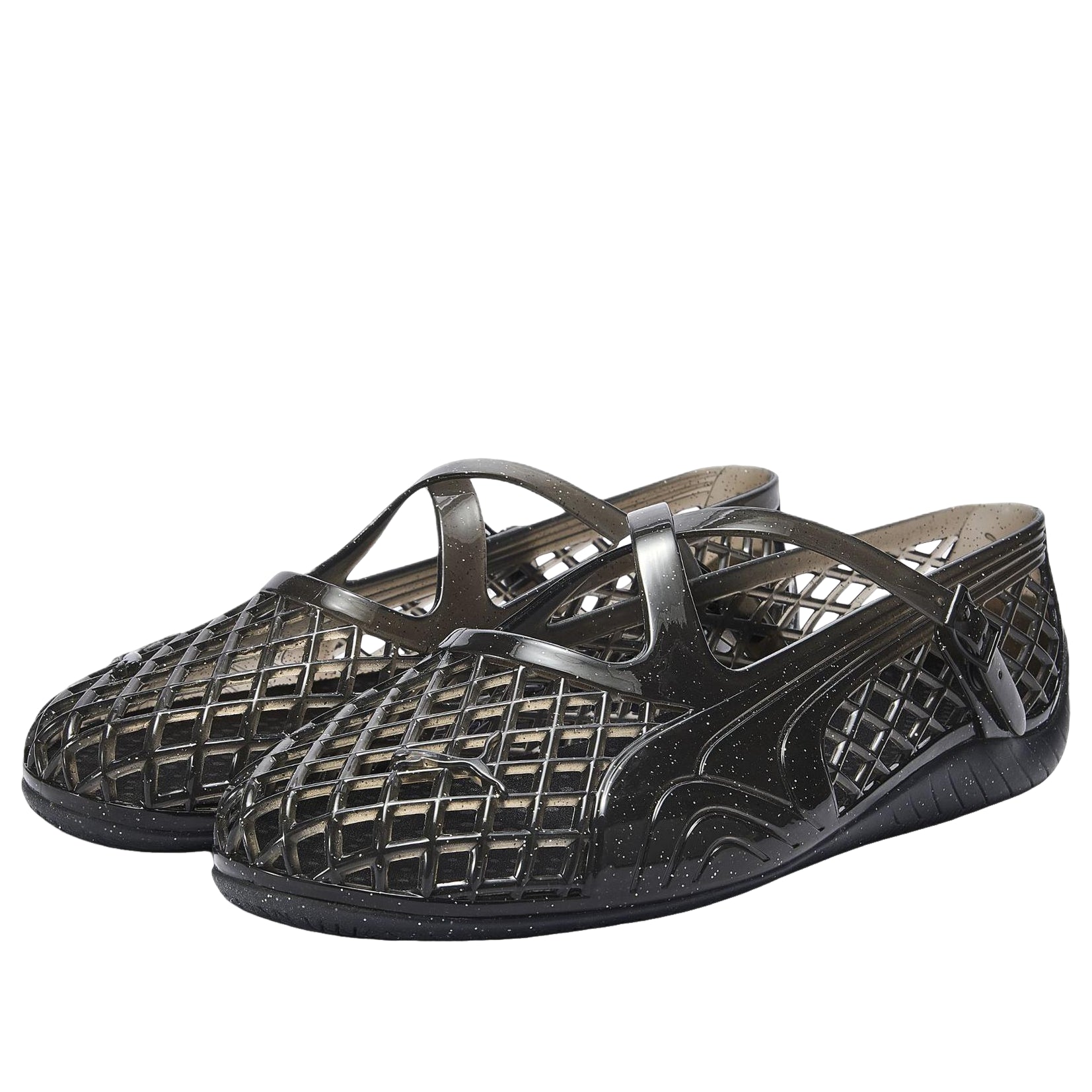 (WMNS) PUMA Speedcat Ballet Jelly 'Black Silver' 409469-02