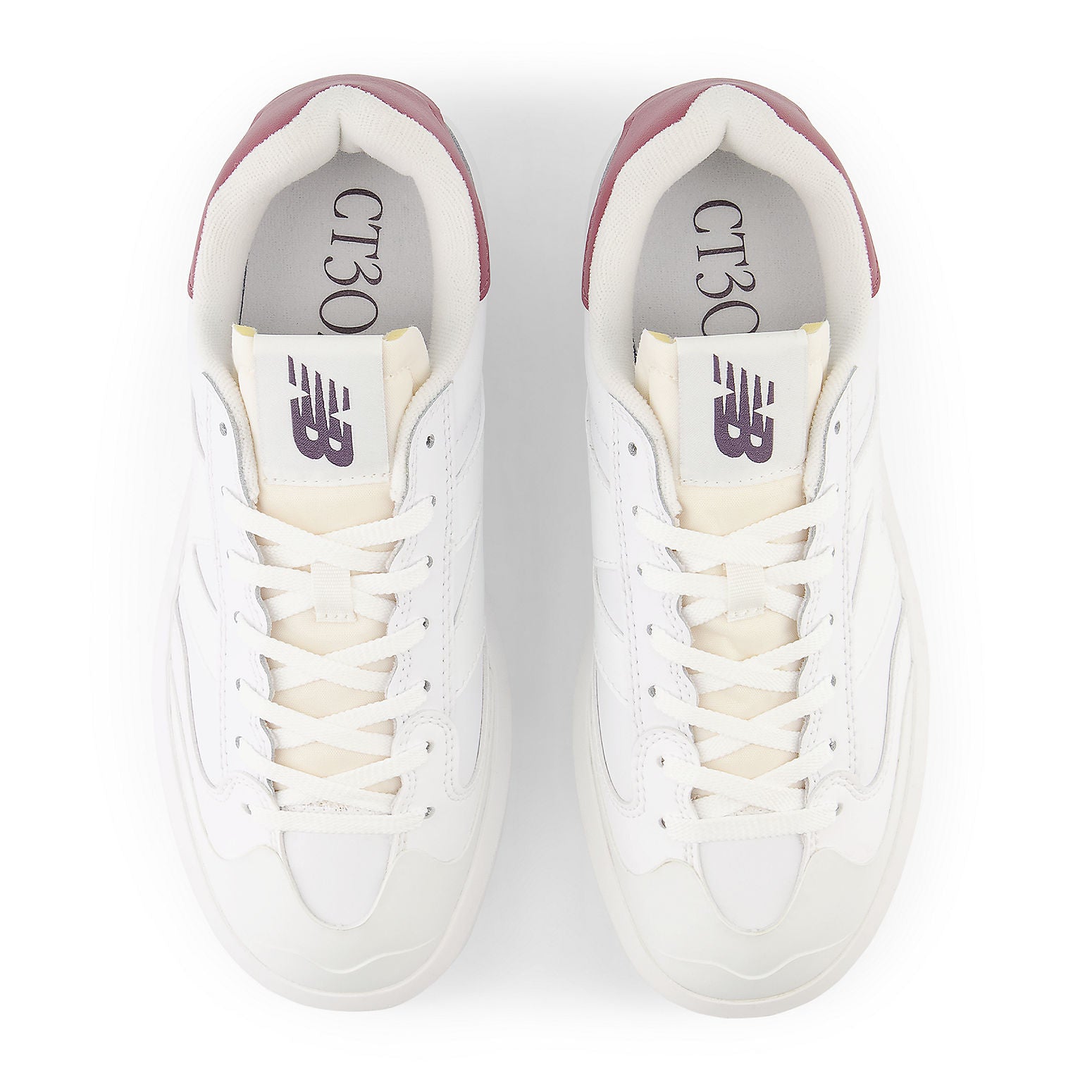 New Balance CT302 'White Washed Burgundy' CT302LI