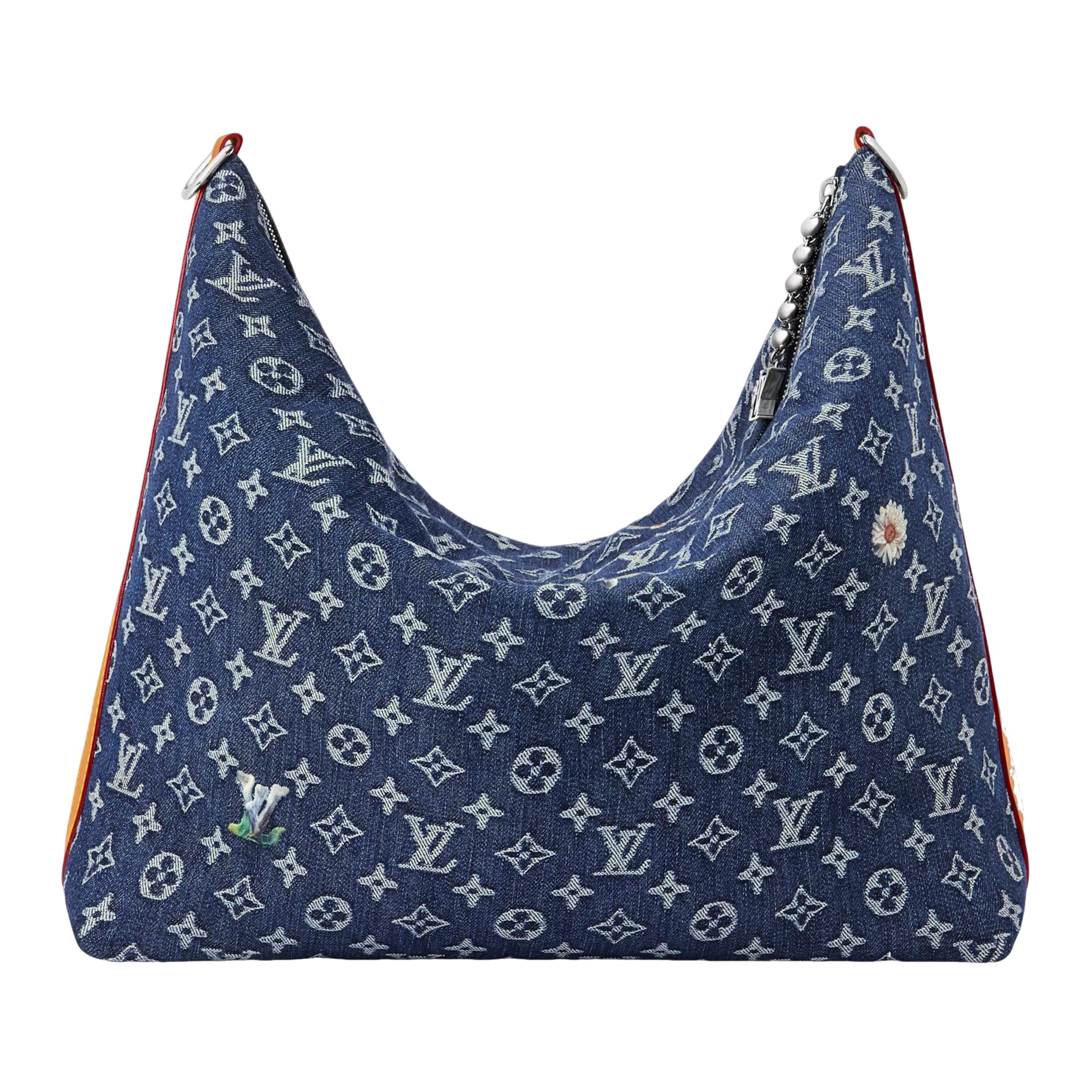 LOUIS VUITTON Vagabond Hobo 'Blue' M27555