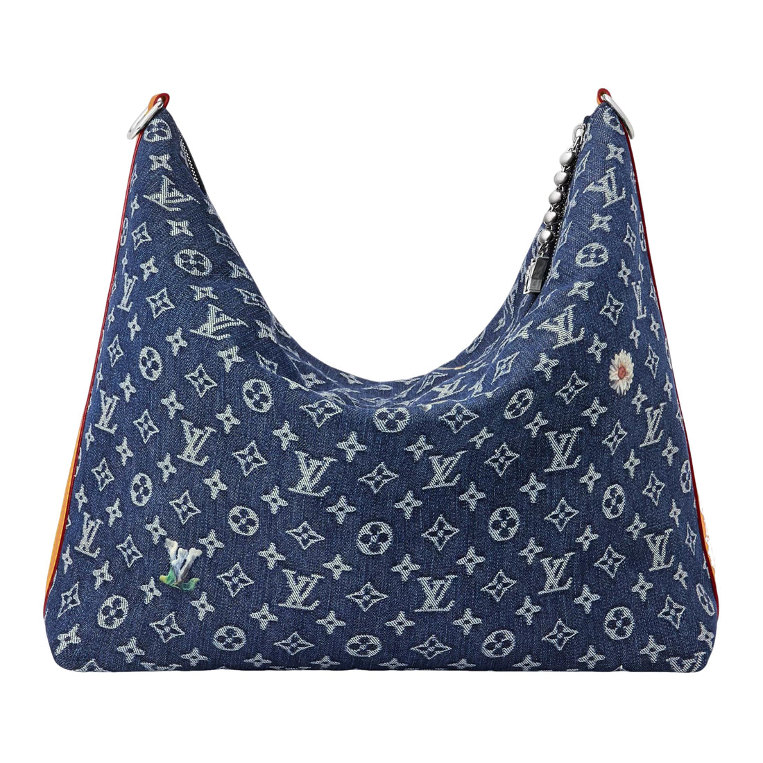 LOUIS VUITTON Vagabond Hobo 'Blue' M27555