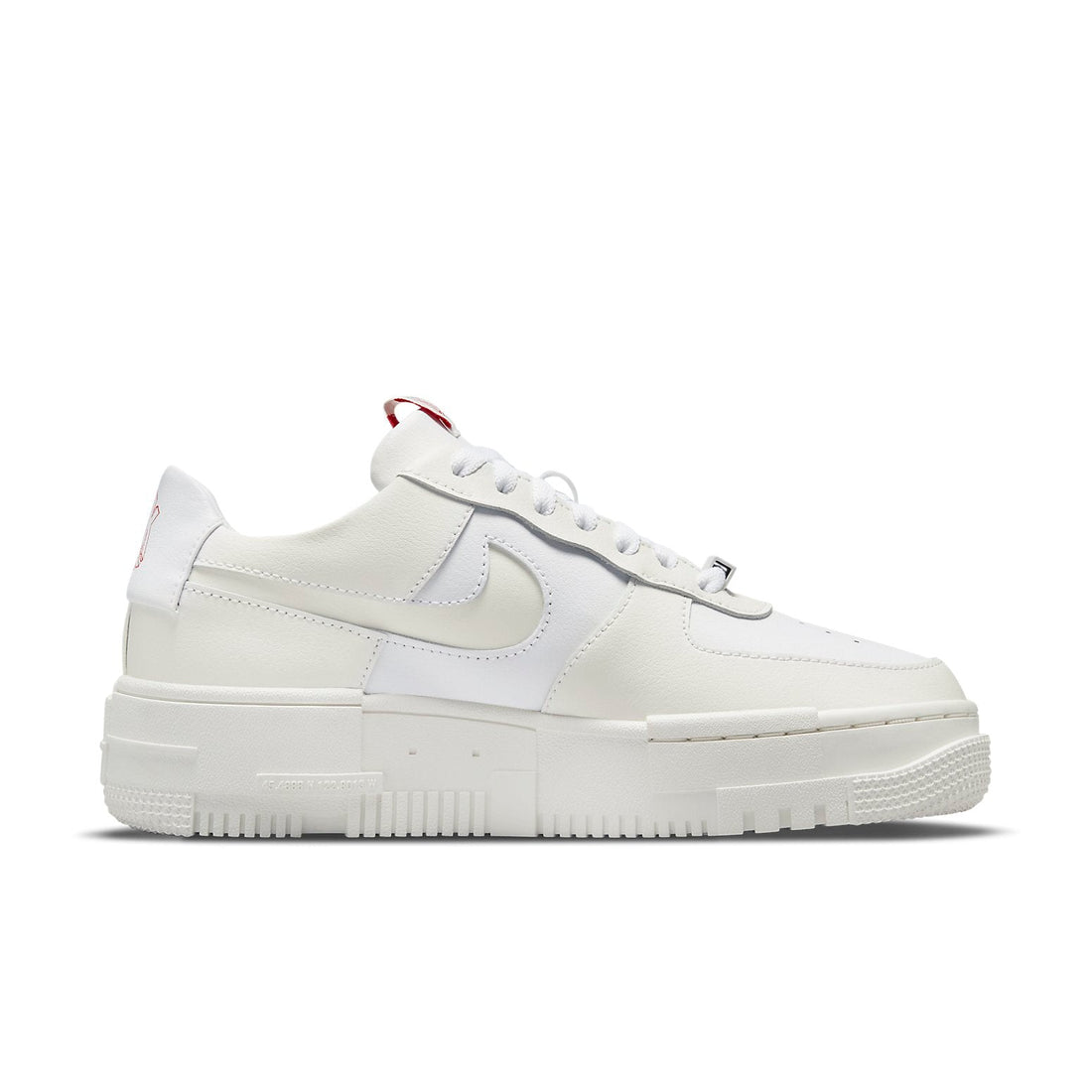 (WMNS) Nike Air Force 1 Pixel 'Summit White Red Tag' CK6649-105
