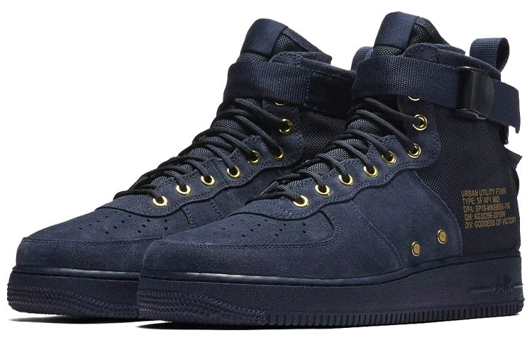 Nike SF Air Force 1 Mid 'Obsidian' 917753-400