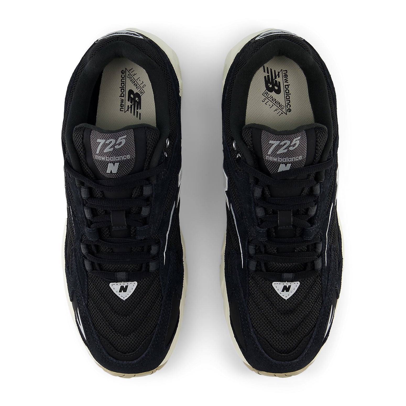 New Balance 725 'Black Metallic Silver' ML725BB
