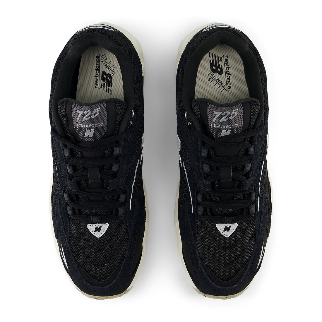 New Balance 725 'Black Metallic Silver' ML725BB