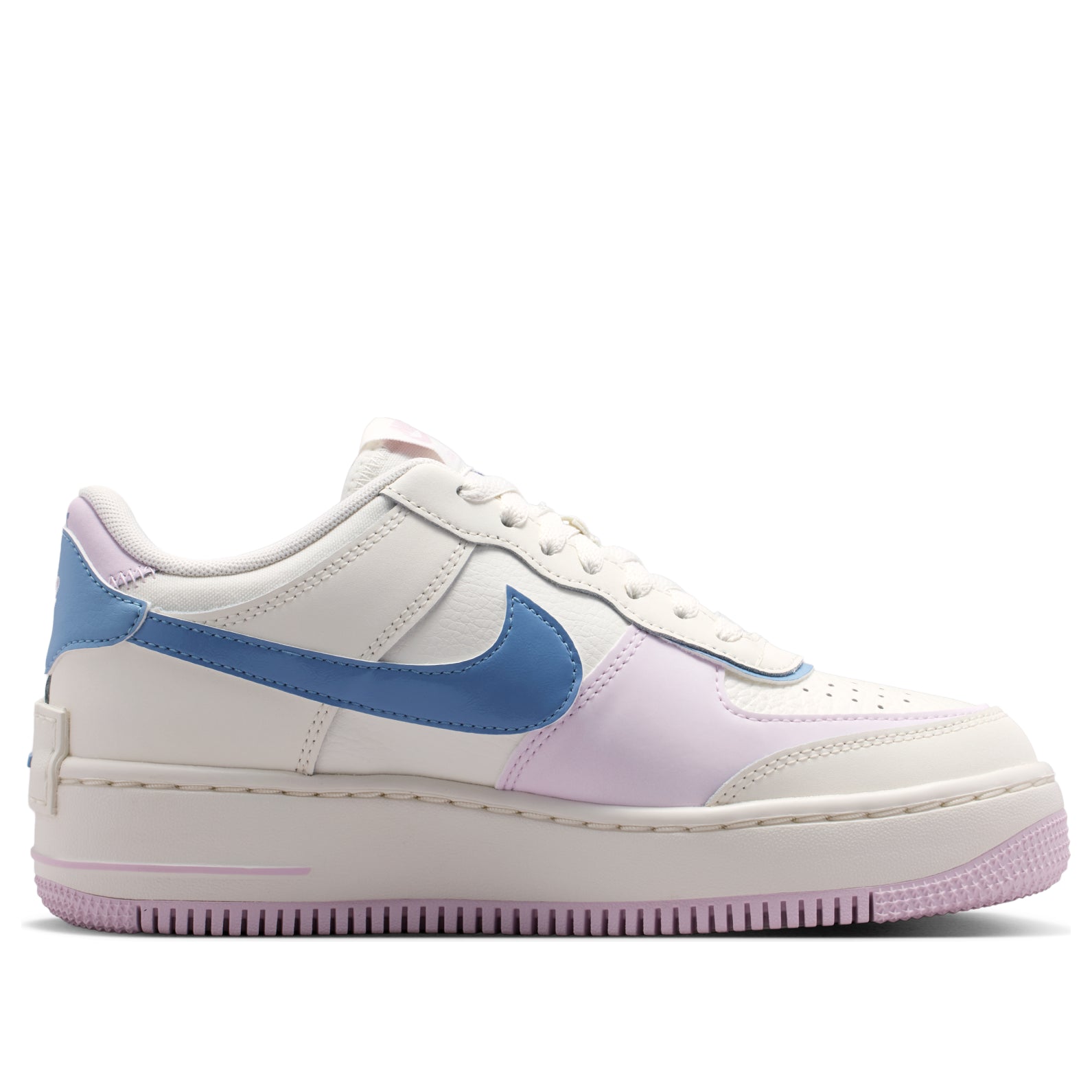 (WMNS) Nike Air Force 1 Shadow 'Sail Work Blue Bleached Lilac' DZ1847-117