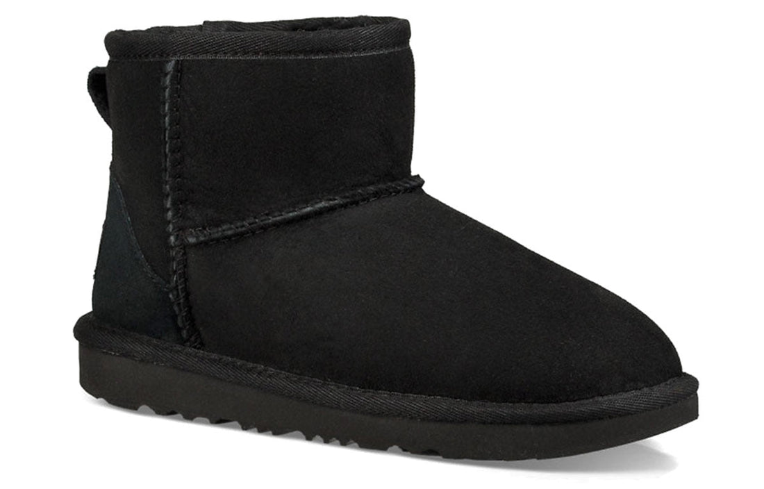 (GS) UGG Classic Mini II 'Black' 1017715K-BLK