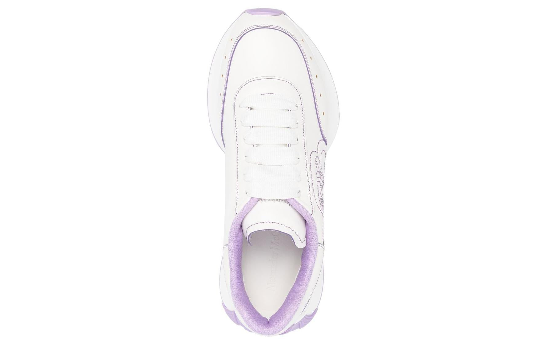 (WMNS) Alexander McQueen Sprint Runner 'White Lilac' 687995WIC9K8888