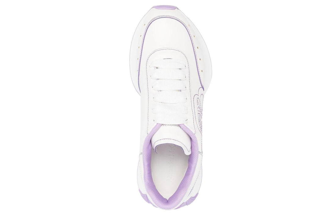 (WMNS) Alexander McQueen Sprint Runner 'White Lilac' 687995WIC9K8888