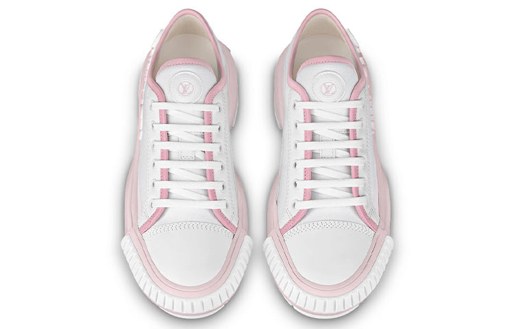 (WMNS) LOUIS VUITTON Squad Sneakers 'White Pink' 1AACVV