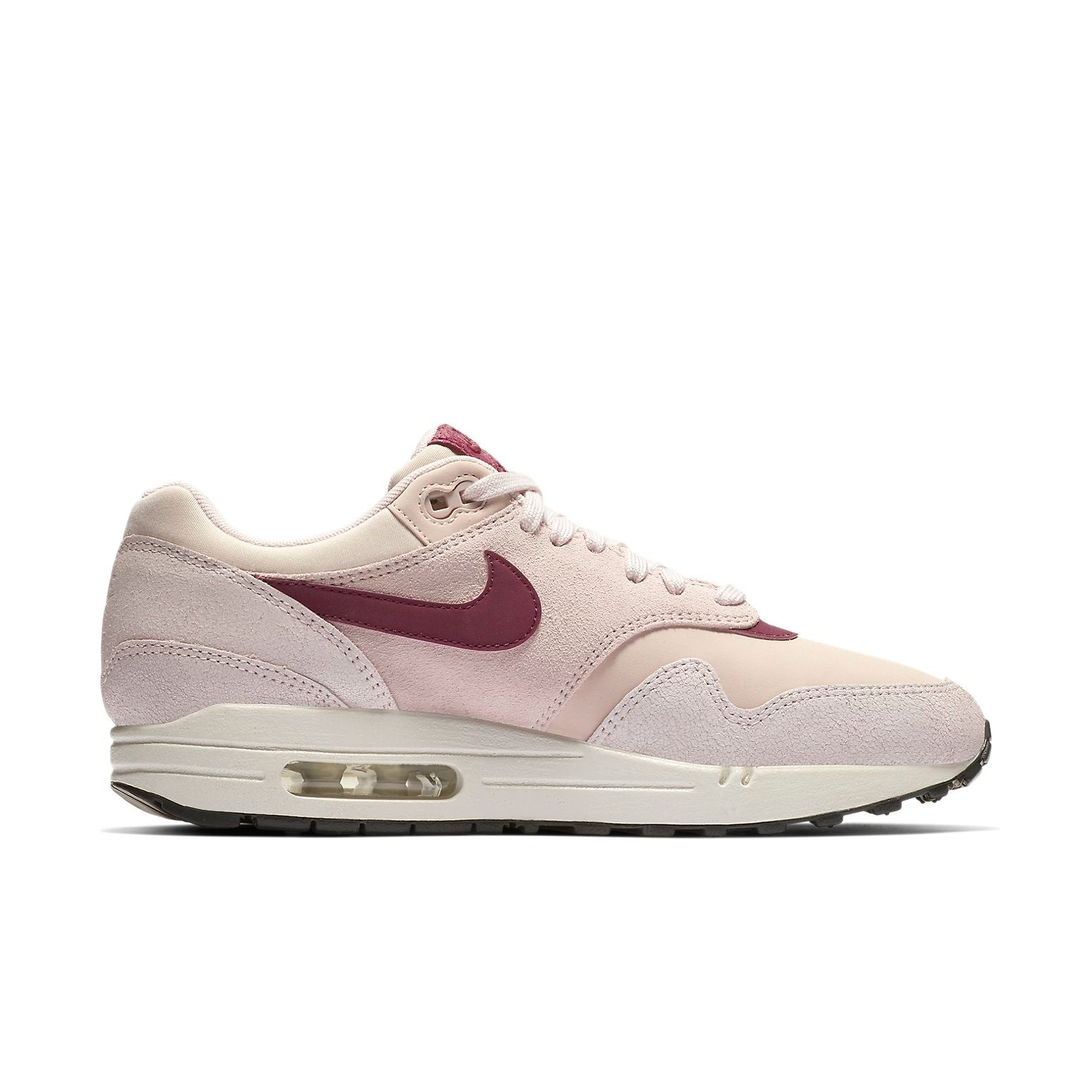 (WMNS) Nike Air Max 1 Premium 'Barely Rose True Berry' 454746-604