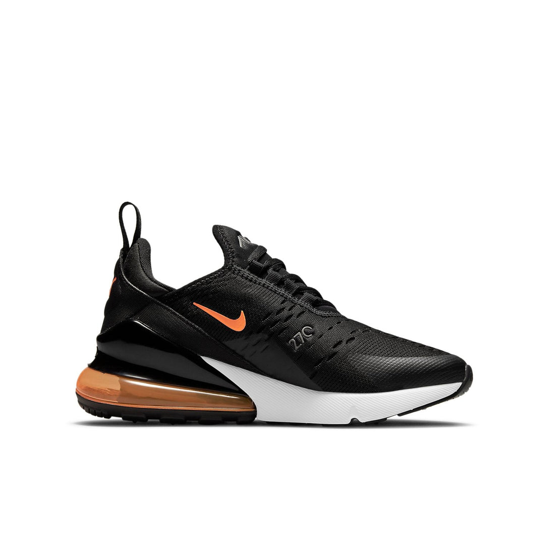 (GS) Nike Air Max 270 'Black Total Orange' DM3208-001