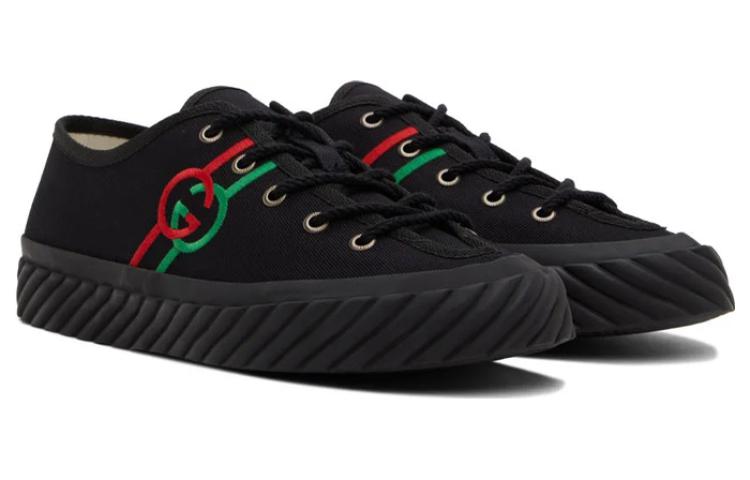 Gucci Tortuga Logo Sneaker 'Black' 703032-9ARZ0-1000