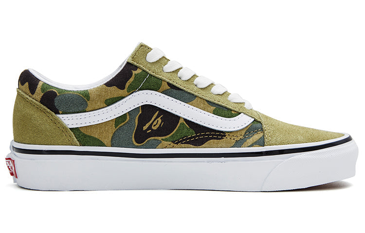 Vans BAPE x Old Skool 36 DX 'Green Camo' VN0A54F37BE