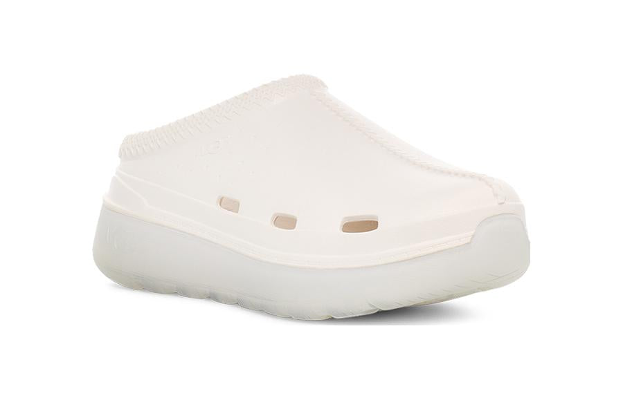 (GS) UGG Tasman Sport Slipper 'White' 1136525T-WHT