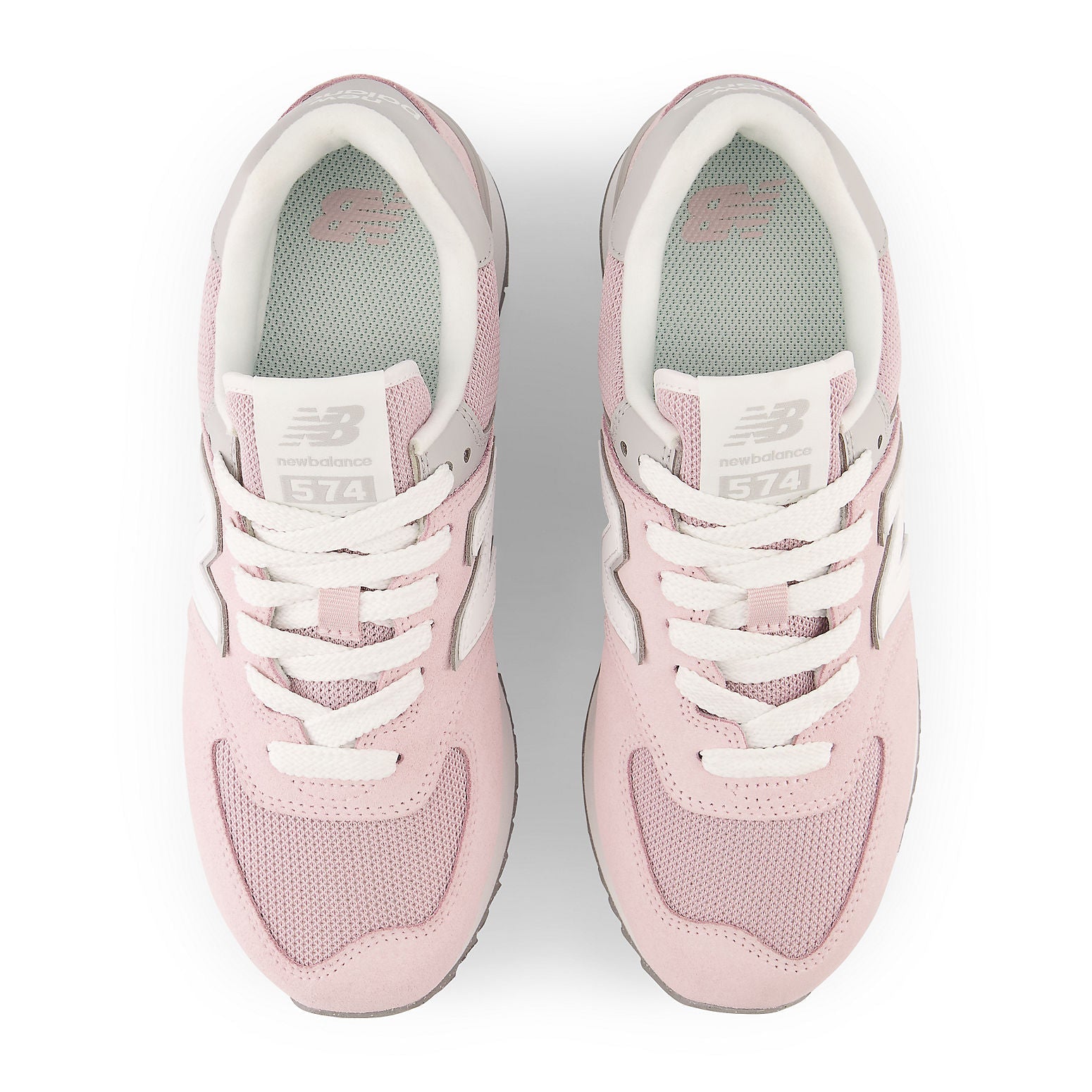 (WMNS) New Balance 574+ 'Pink White Gray' WL574ZSE