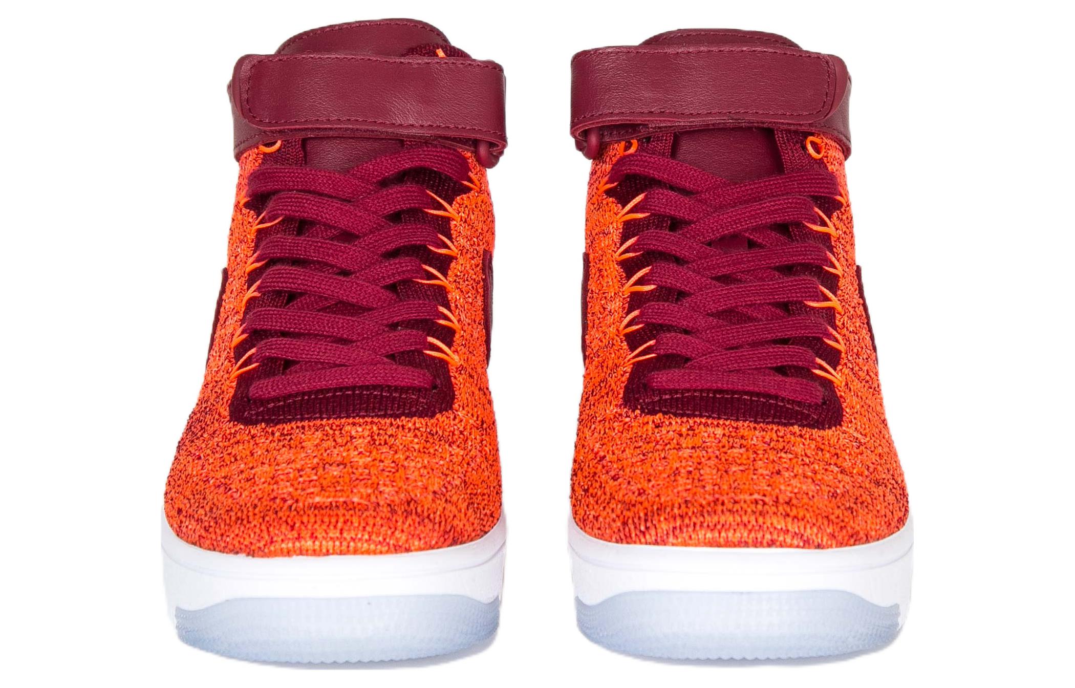 (WMNS) Nike Air Force 1 Flyknit 'Total Crimson' 818018-800