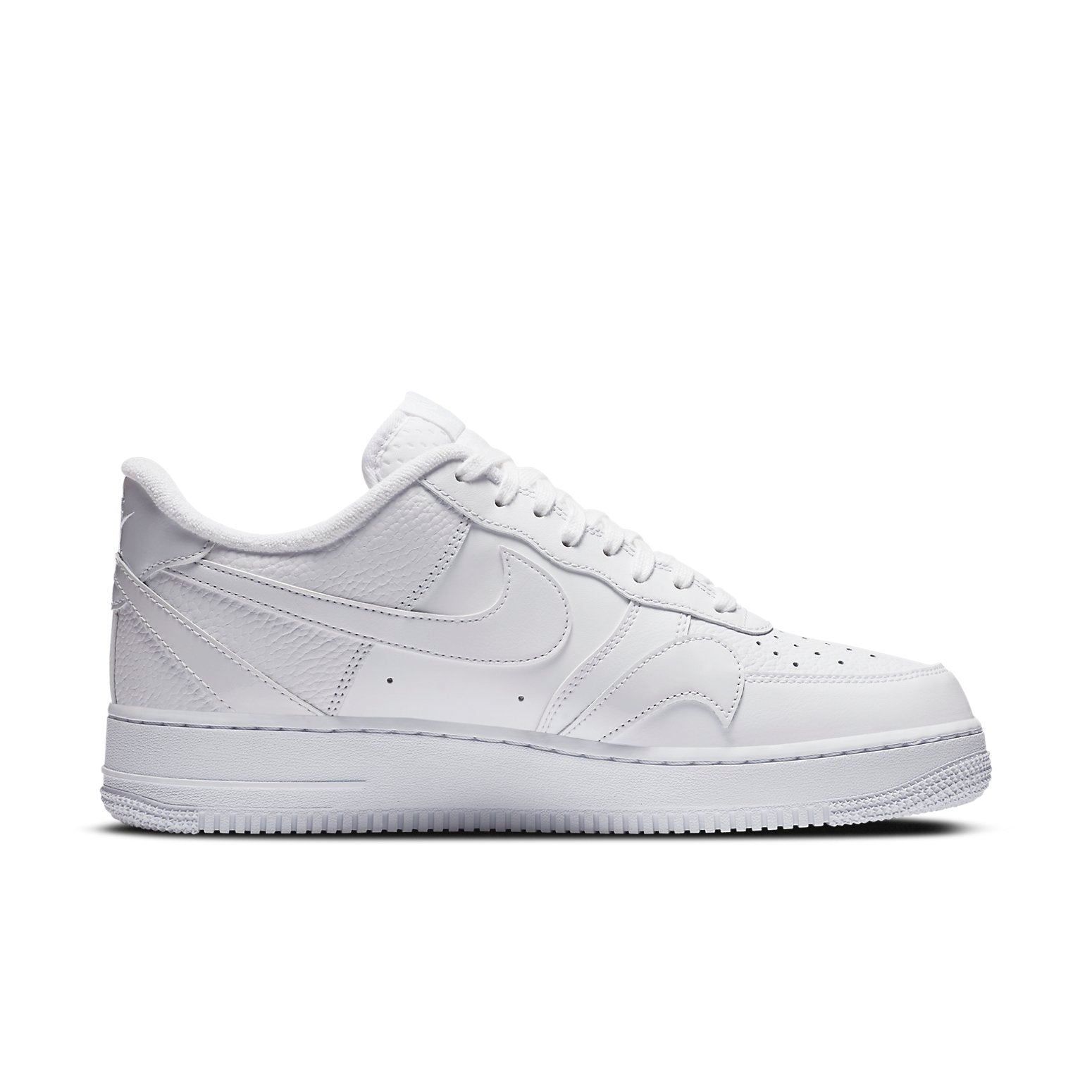 Nike Air Force 1 '07 LV8 'Misplaced Swoosh - Triple White' CK7214-100