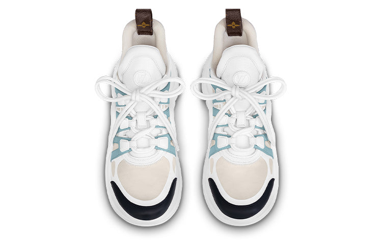 (WMNS) LOUIS VUITTON Archlight 1.0 Sneakers 'White Blue Beige' 1ABI63