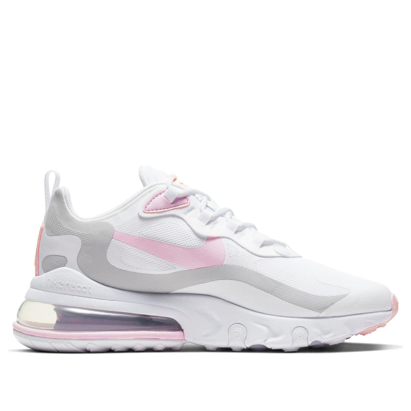 (WMNS) Nike Air Max 270 React 'White Pink Foam' CZ0372-101