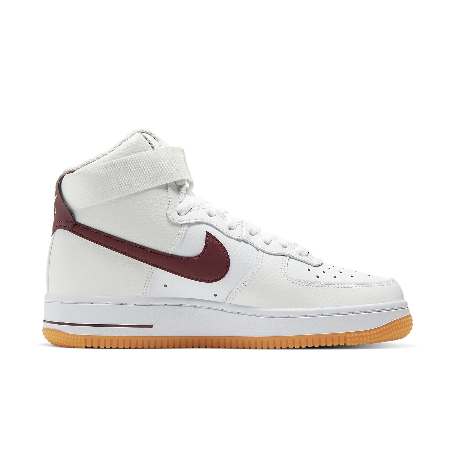(WMNS) Nike Air Force 1 High 'White Night Maroon' 334031-113